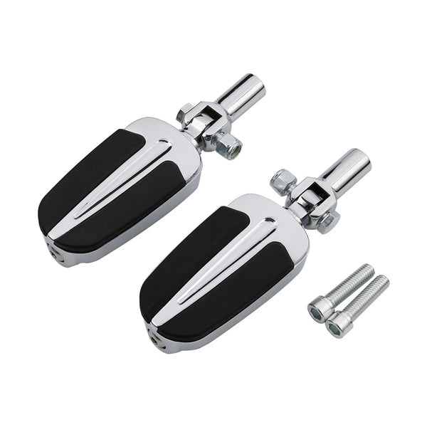 Rear Passenger Footpegs Clevis Support Mount Fit For Harley Softail Fatboy 00-06