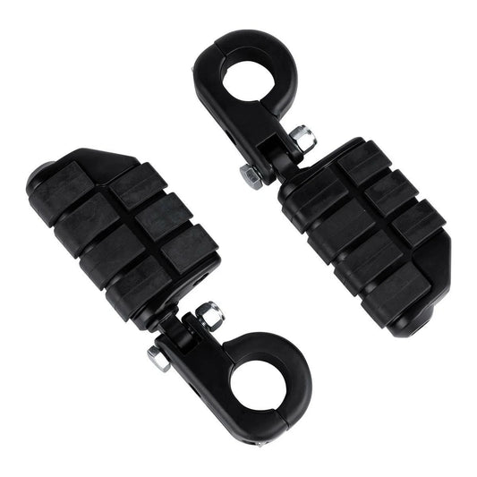 Matte Black 1-1/4" 32mm Highway Engine Guard Footpegs Fit For Harley Sportster