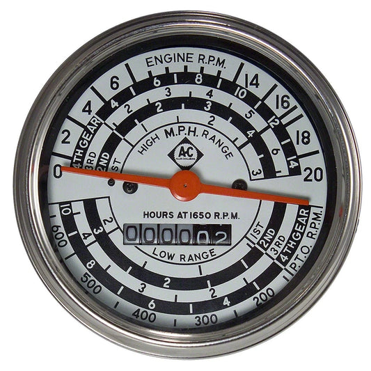 Tachometer 242374, 230062, fit for Allis Chalmers D17 Diesel Tractors