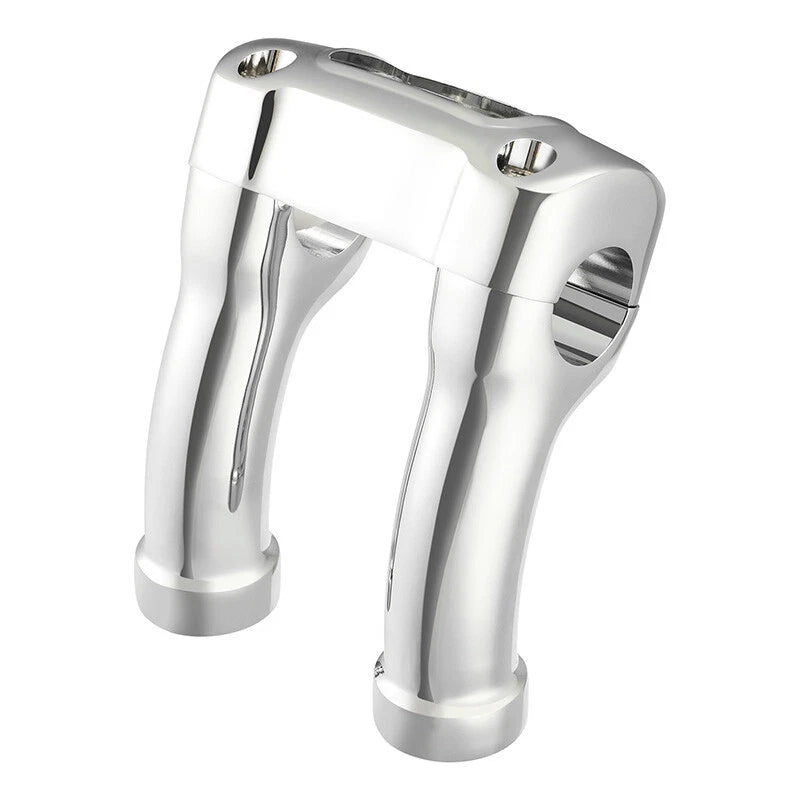 4" Handlebar Riser 1 1/4" Top Clamp Fit For Harley Softail Street Bob 2018-2024