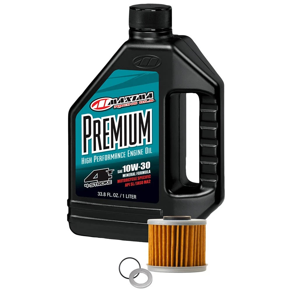 Tusk 1529861008 4-Stroke Oil Change Kit Maxima Premium 10W-30