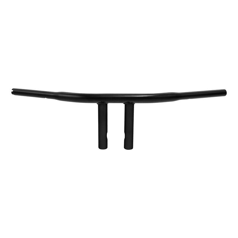 Black 8" Rise 1 1/4" T-Bar Handlebar Bar Fit For Harley Dyna Touring Road King