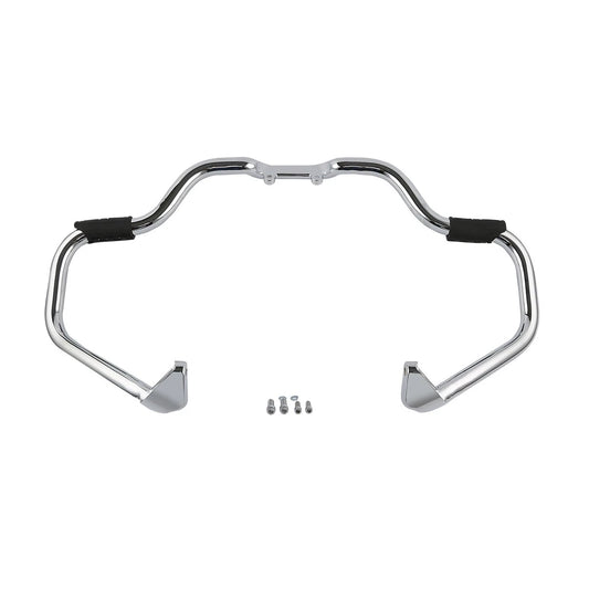 Chrome Mustache Engine Guard Crash Bar Fit For Indian Chieftain Dark Horse 16-25