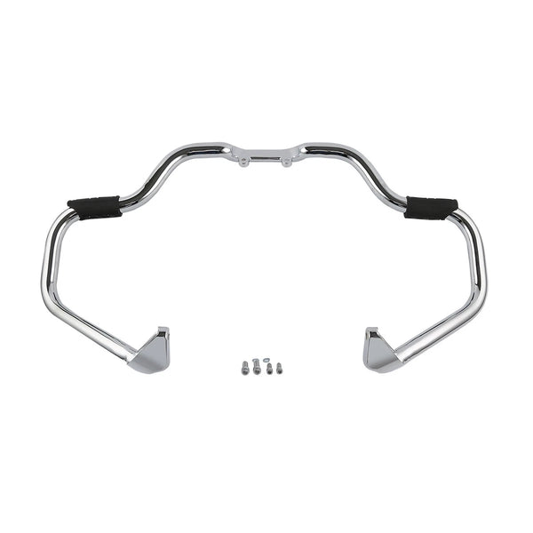 Chrome Mustache Engine Guard Crash Bar Fit For Indian Chieftain Dark Horse 16-25