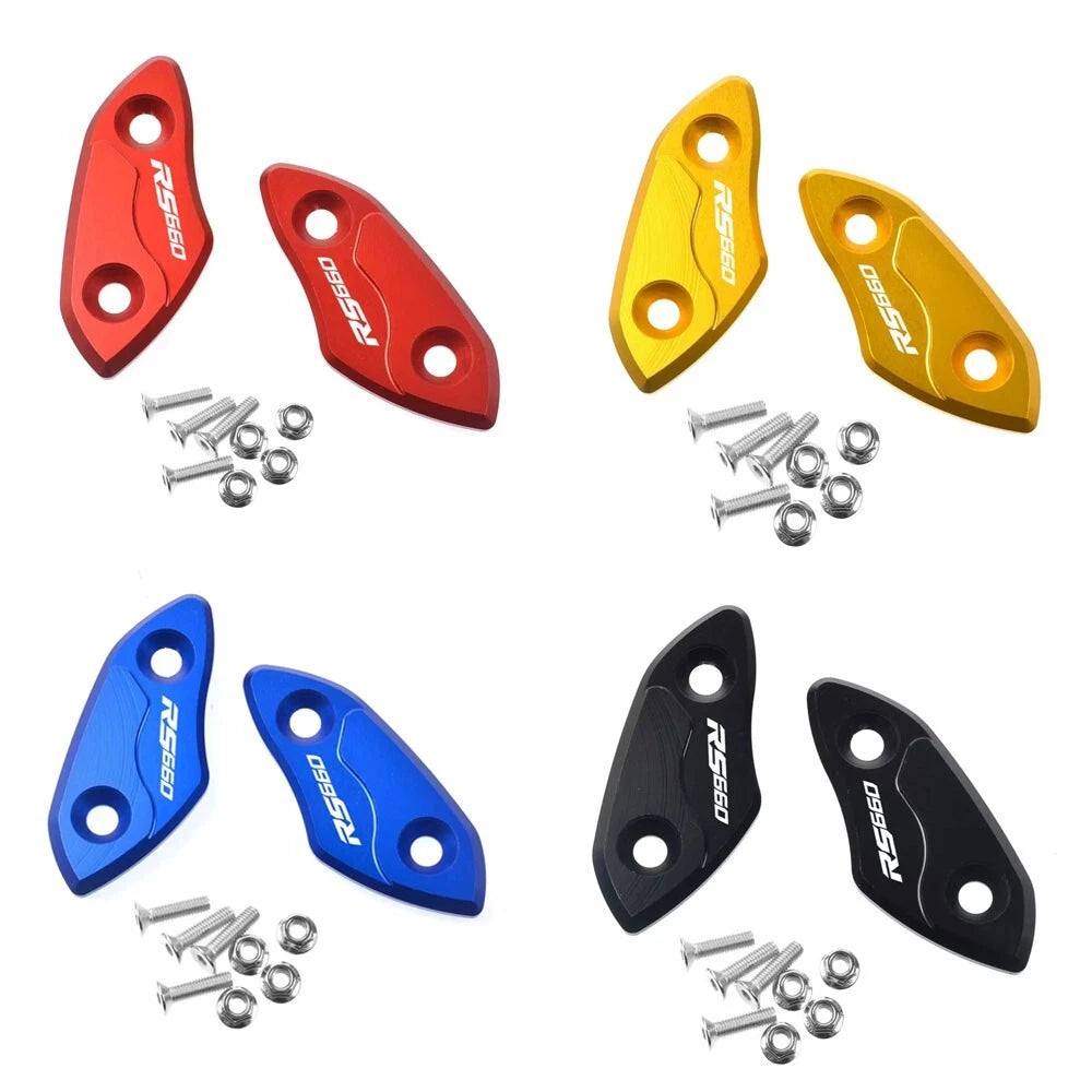 Fit For Aprilia RS660 2020-2024 23 Modification Mirror Dock Hole Plug Cover Trim