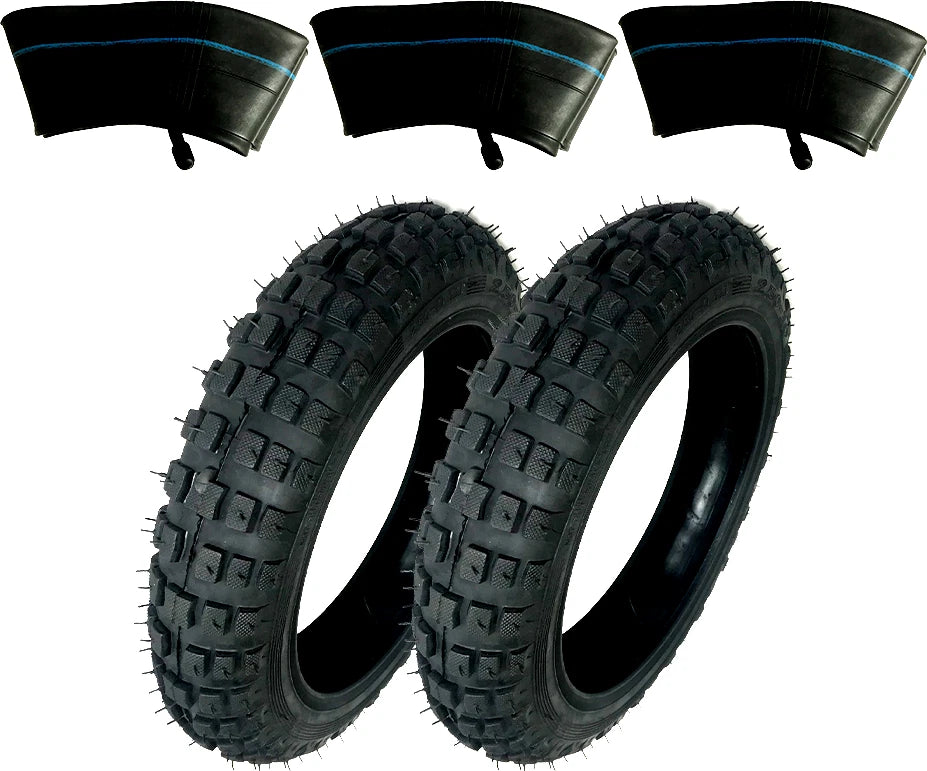 2) HD Tires 3) Tubes 2.50-10 2.50X10 Curved Stem Razor Razer SX500 SX650 SX 500