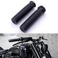 Motorcycle 1" Black CNC Handlebar Hand Grips For Harley Sportster XL1200 883 48