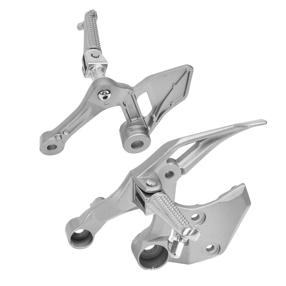 Fit For 2017-2020 Yamaha MT-09 New Motorcycle Front Foot Pegs Bracket Kit Silver
