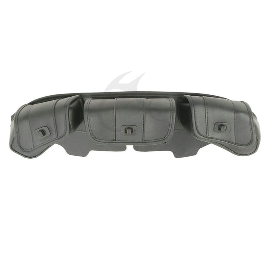 Windshield Bag Saddle 3 Pouch Pocket For Harley Electra Street Tri Glide 93-13