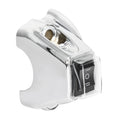Handlebar Fog Headlight Horn Switch Button Fit For Harley Road King Glide Chrome