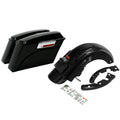 Hard Saddlebags LED Rear Fender System Fit For Harley Touring Road Glide 2009-13