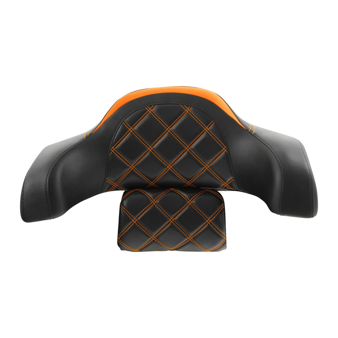 Black Rear Trunk Backrest Pad Fit For Indian Roadmaster Chieftain 2014-2023