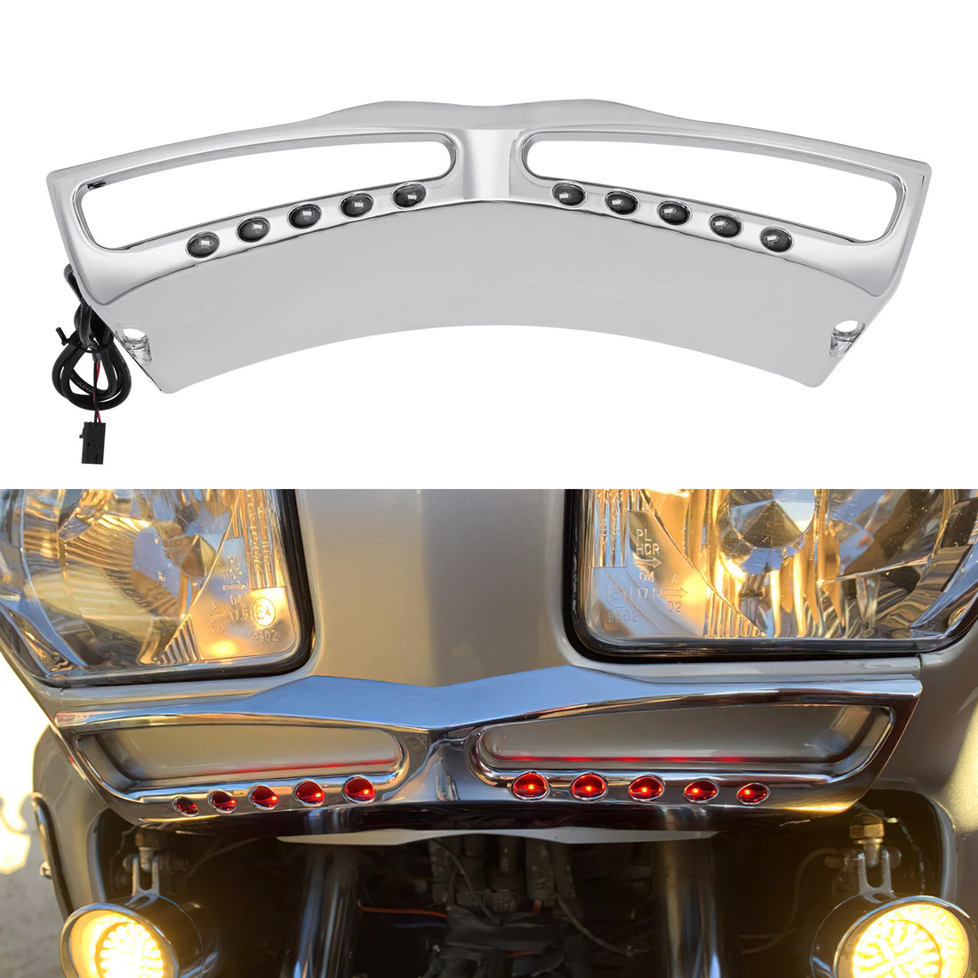 Fairing Headlight Lower Grill Fit For Honda Goldwing 1800 GL1800 01-17 F6B 13-17
