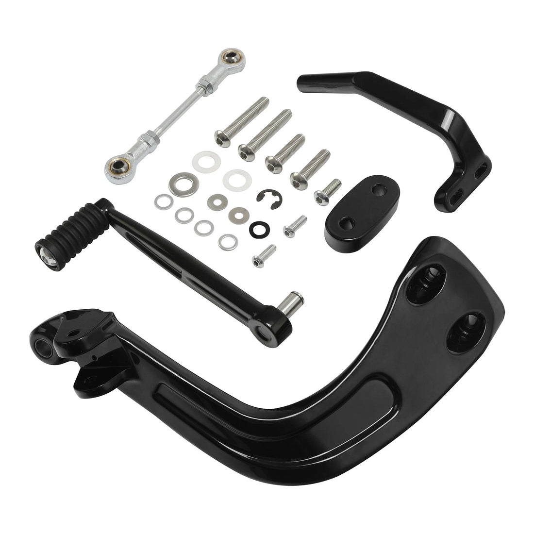 Black Mid Controls Shift Side Kit Fit For Harley Fxfb Sport Glide Flsb 2018-2025
