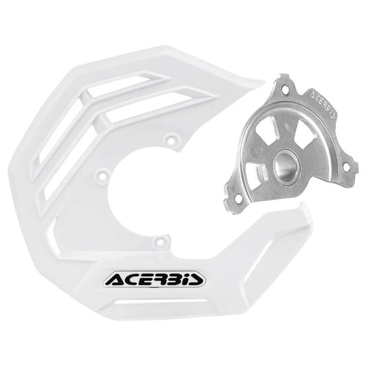 Acerbis X-Future Front Disc Cover with Mounting Kit White For GASGAS EX 250F