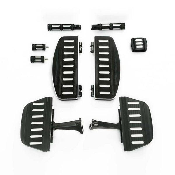 Floorboards Footpegs Shifter Brake Pedal Fit For Harley Electra Glide 1993-2024