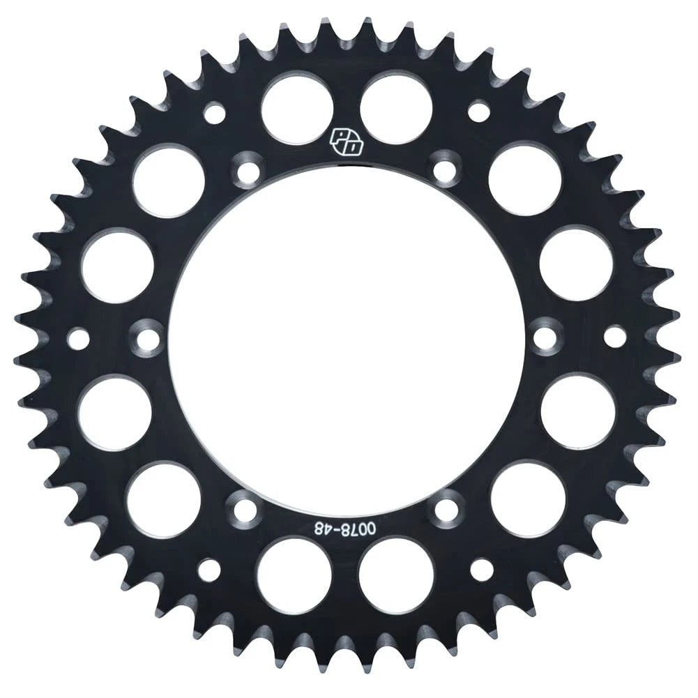 Primary Drive Rear Aluminum Sprocket 46 Tooth Black For KTM 440 SX 1994