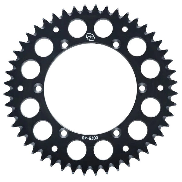 Primary Drive Rear Aluminum Sprocket 46 Tooth Black For KTM 440 SX 1994