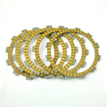 5PCS Friction Clutch Plates For Suzuki GSR250S GSR250X 14-16 GSX250R 17-21 23