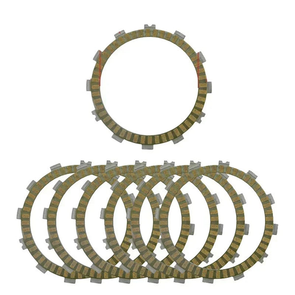 7PC Friction Clutch Plates For Honda CRF450RX 17-20 CRF450X 19-23 GB500 89-90