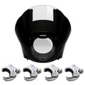 Quarter Fairing Windshield 39mm Fork Clamp Fit For Harley Sportster XL883 XL1200