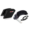 5" Stretched Hard Saddlebags Rear Fender System Fit For Harley Touring 2009-2013