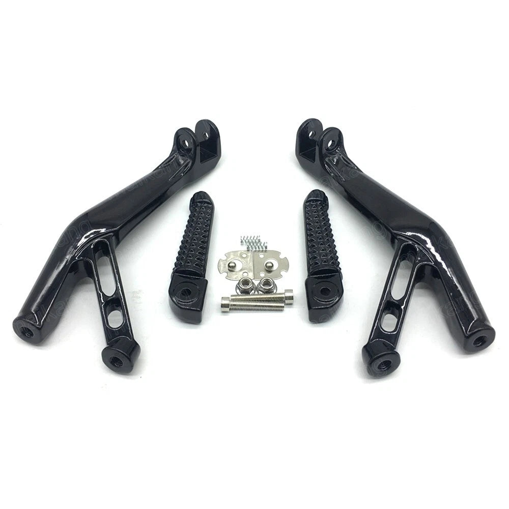 For Yamaha YZF-R6 2017-2022 YZF-R7 2022-25 Passenger Rear Foot Peg Bracket Black