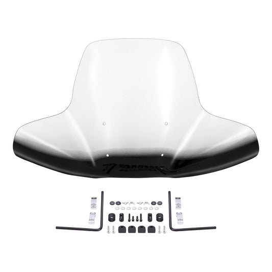 2-Tone Large Windshield For Kawasaki VN 500 750 800 900 1500 1600 1700 Vulcan US