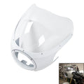 5 3/4" Cut Out Cafe Racer Headlight Fairing Windscreen Fit For Harley Sportster