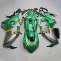 Gloss Emerald Green & Silver with Gold Fairing Kit for Honda CBR1000RR 2017-2025