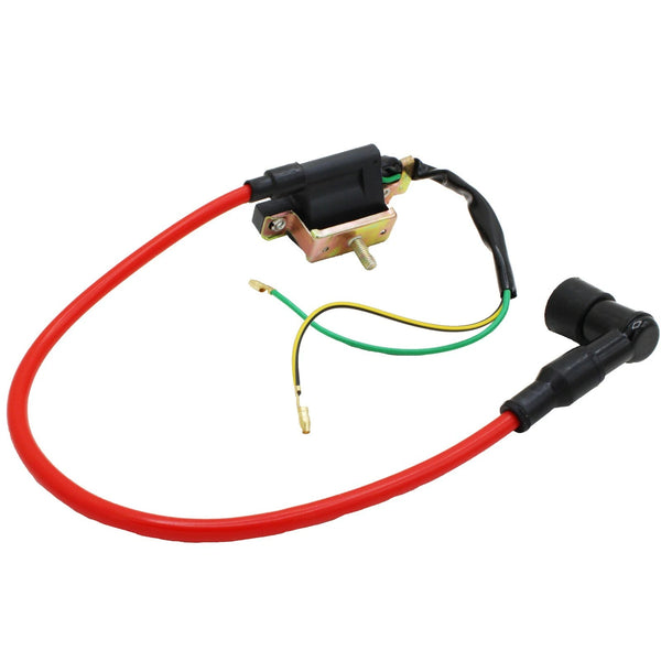Performance Red Ignition Coil For Honda CRF50 Crf 50 Dirt Pit Bike 2004 - 2009