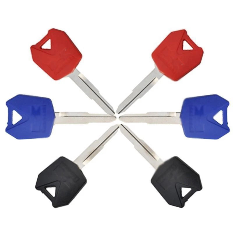 6pcs Chipless motorcycle blank key For Kawasaki NINJA ZX-6R ZX-10R ZX-12R