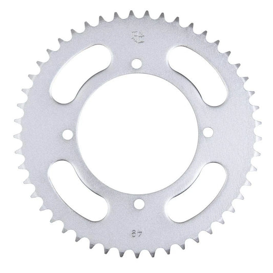 Primary Drive Rear Steel Sprocket 49 Tooth Silver For Kawasaki KX85 2001-2023