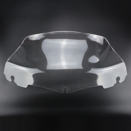 9" Wave Windshield Windscreen For Harley Touring Electra Street Glide 14-21 Clea