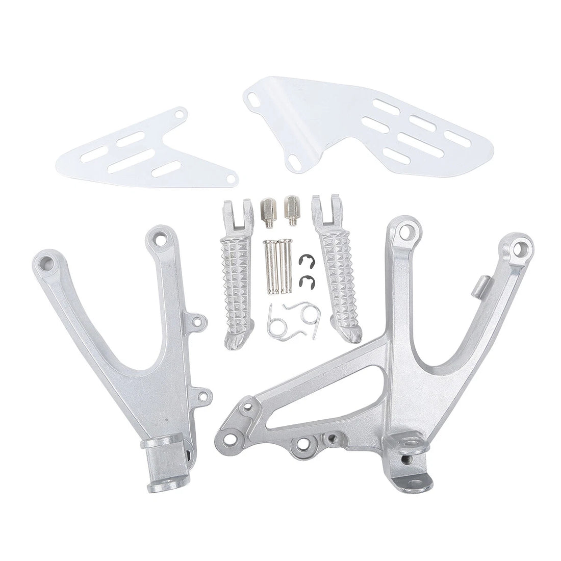 Driver Footpegs Pegs Bracket Fit For Yamaha Yzf R1 YZFR1 YZF-R1 2007-2008 07 08