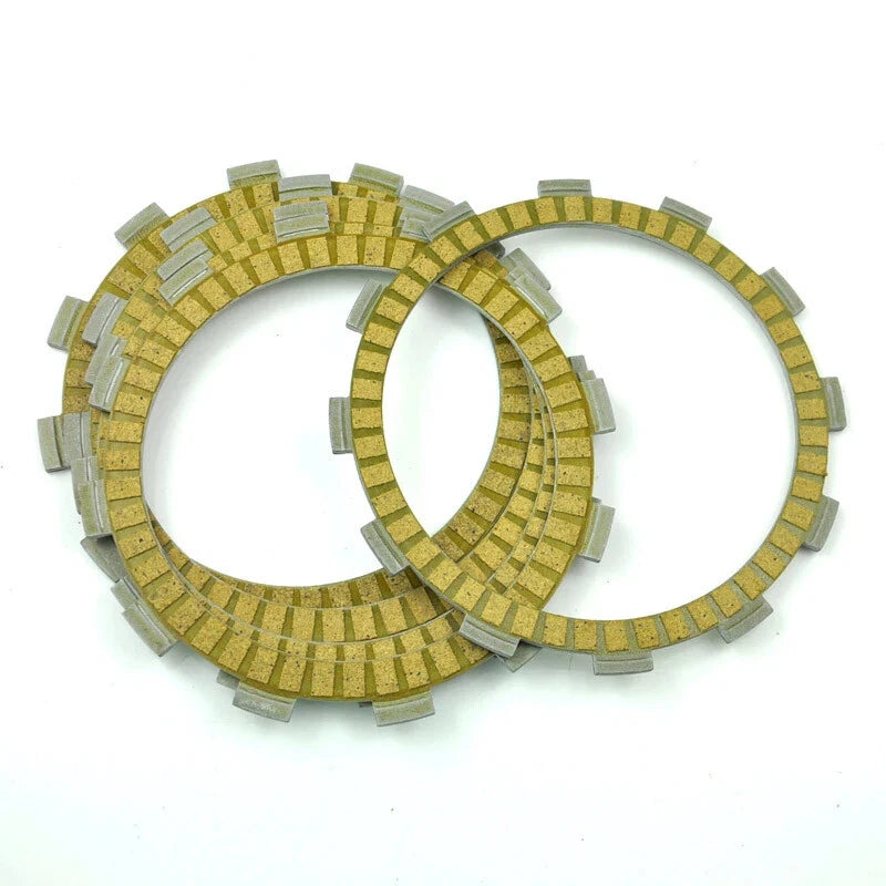 5PC Clutch Disc Plates For Yamaha XV250 88-90 Virago250 95-07 VStar250 08-18