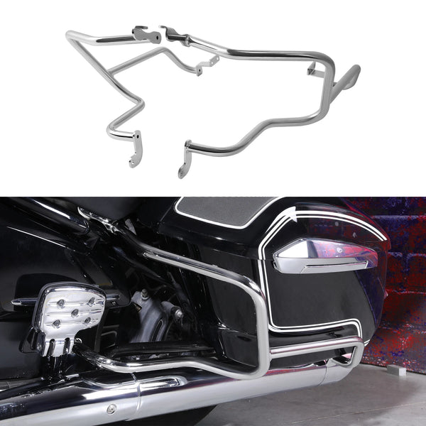 Saddlebag Guard Rail Crash Bar Protection Fit For BMW R18 B 2021-2025 2022 2023