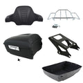 Matte King Trunk Backrest Mounting Rack Fit For Harley Electra Glide 2014-2026