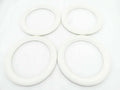 Fit For Vespa White Walls 10'' 4 Pieces For 2 Tyres