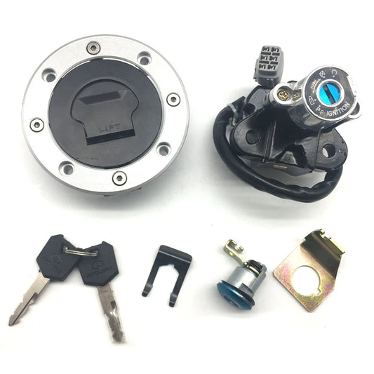 Fuel Gas Cap Ignition Switch Seat Lock Set For Suzuki VStrom DL 1000 2002-2009