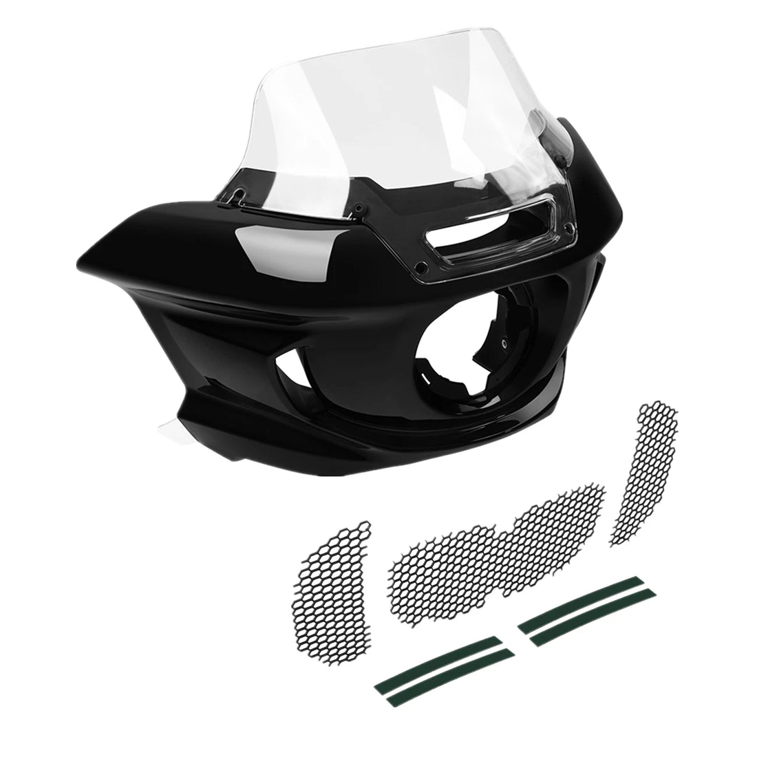 Front Fairing + Windshield Mesh Vent Fit For Harley Low Rider ST Fxlrst 22+
