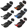 Driver Passenger Two-Up Seat & Backrest Fit For Harley Touring Road Glide 09-23