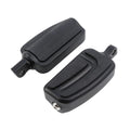 Matte Black Footpegs Pegs Footrest Fit For Harley Touring Softail Dyna Black US