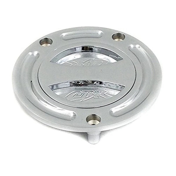 Fit for Honda CBR600 F2 F3 F4 F4i 1991-2006 RC51 Silver Keyless Fuel Tank Caps