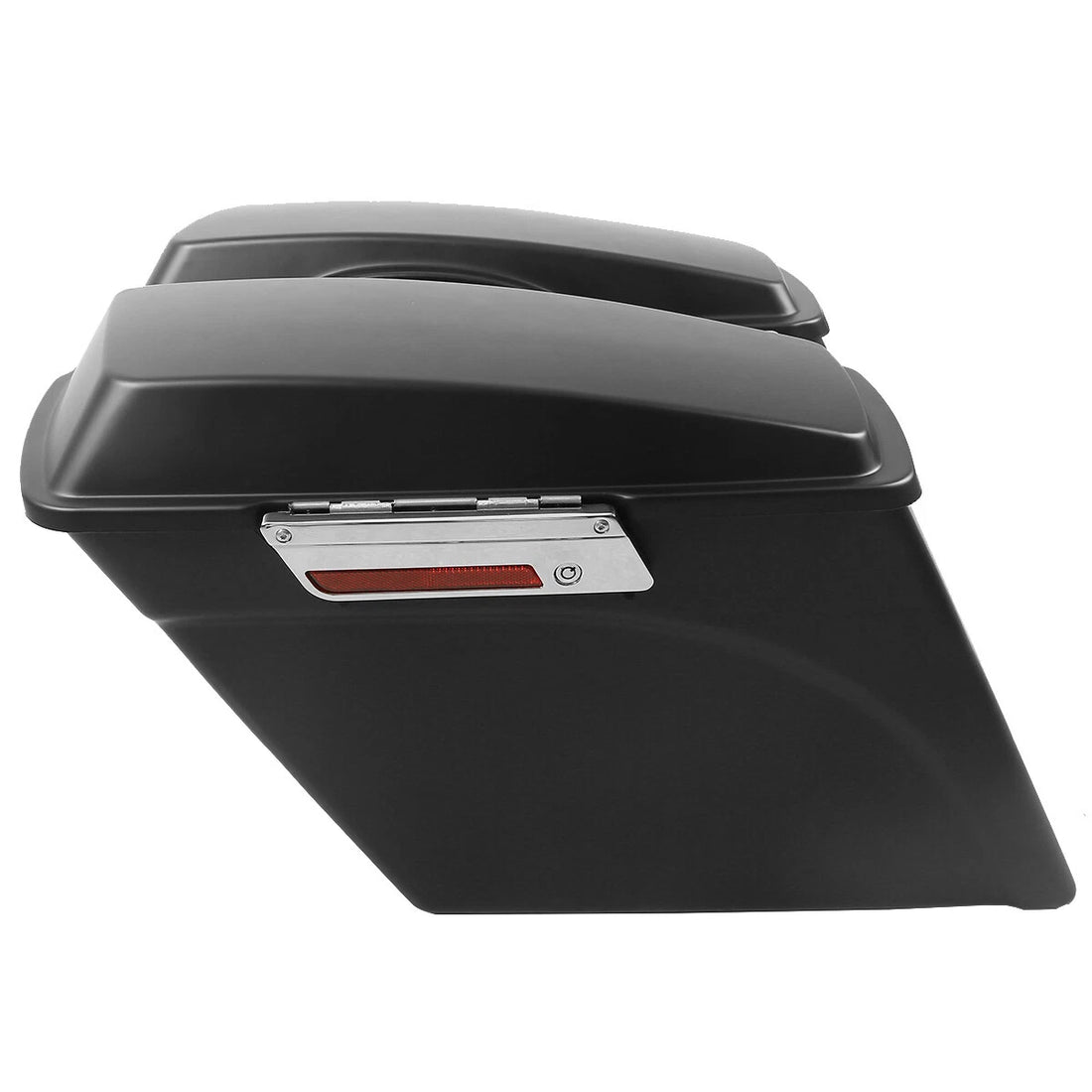 Matte 5" Stretched Extended Hard Saddle Bags Fit For Harley Road Glide 1993-2013