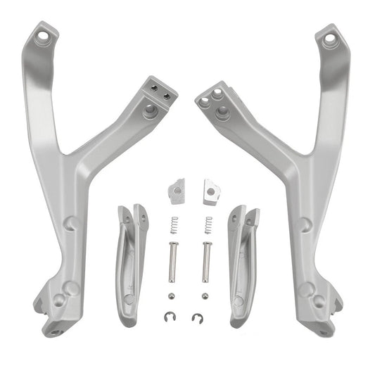 for Ducati 899/955/959/1199/1299 Panigale 2012-2019 Silver Rear Foot Peg Bracket