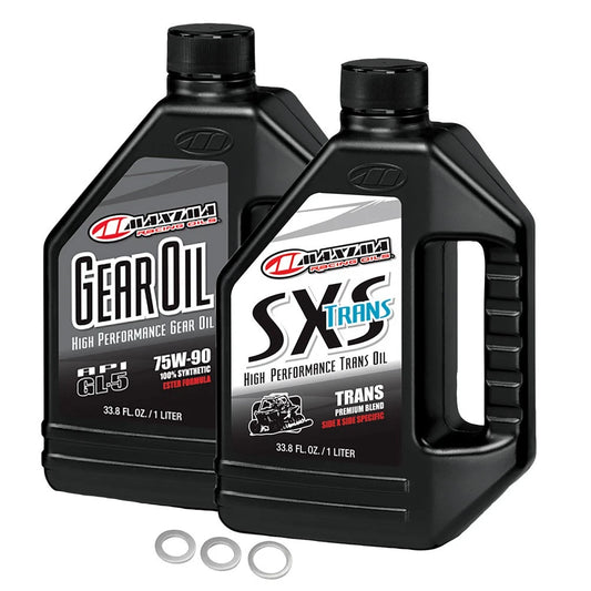 Tusk 20441202648b38-6720bf Drivetrain Oil Change Kit with Maxima Oil For Suzuki