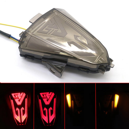 Smoke Integrated Led Tail Brake Light Turn Signal For Yamaha Yzf R15 2014 -2016