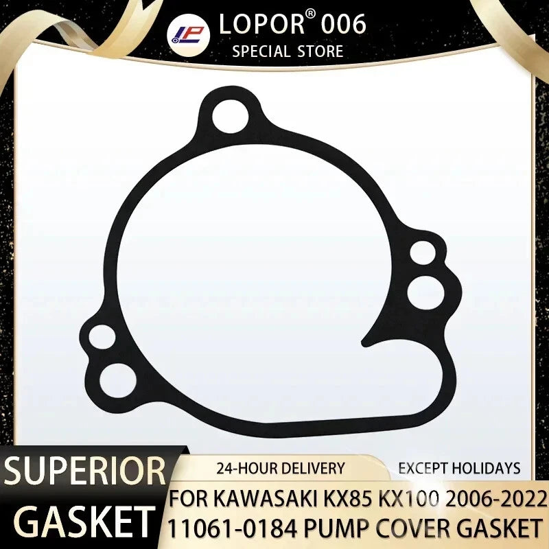 Engine Crankcase Gasket Seal For KAWASAKI KX80 06-23 KX100 06-21 KX112 22-23