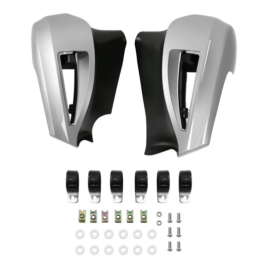 Lower Vented Fairings Fit For Indian Chieftain 2019-24 Silver Quartz Metallic